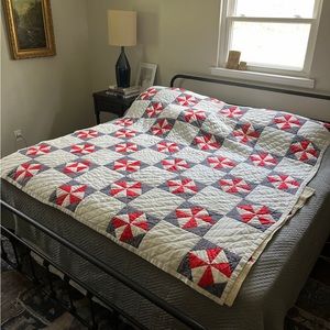 Handmade vintage quilt